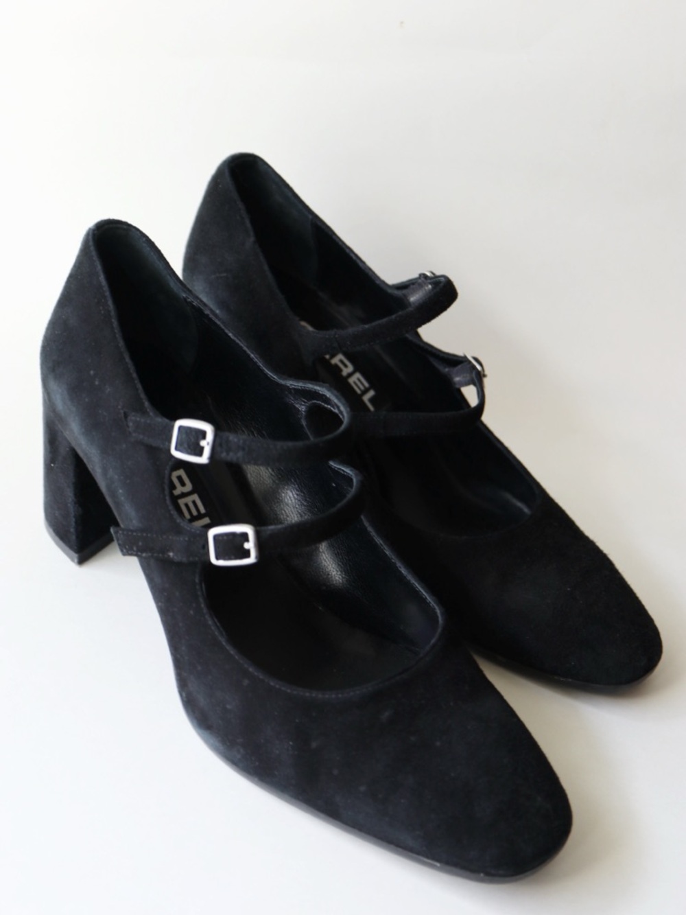 Carel Paris Alice Mary Jane Suede Pump